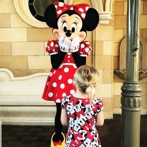 LulaRoe Mae Dress Disney Minnie Mouse